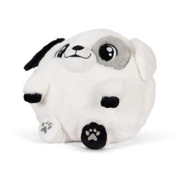 Noxxiez Cosy Plush Hand Warmer Cushion - White Dog