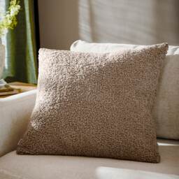 Yard Cabu Chunky Boucle Cushion Grey Taupe 55 x 55cm 1