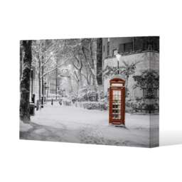 London snow (canvas) / 31 x 41 x 4cm Multi
