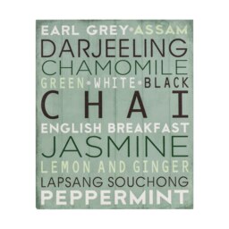 Orsina Chai Wall Plaque, Rustic Wood Sign With “Chai” Typography In Bold Letters, Warm Natural Finish Adds