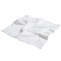 Towel City Luxury Range 550 GSM - Face Cloth / Towel (30 X 30 CM) - White - One Size