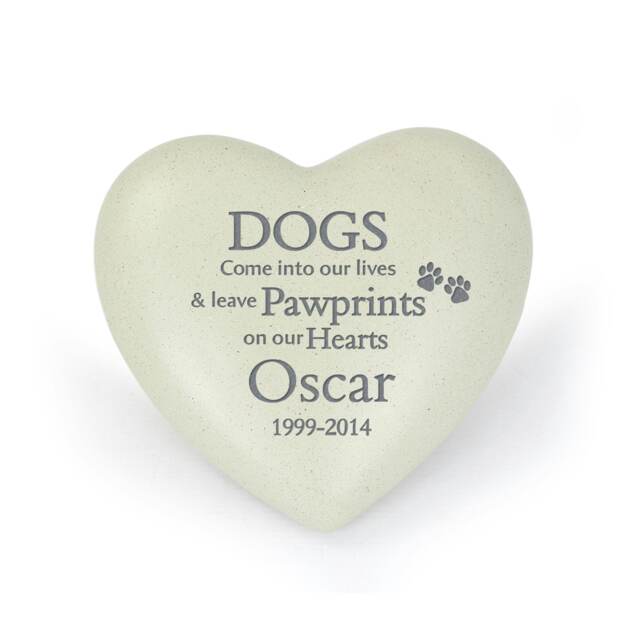 Personalised Dog Memorial Garden Ornament