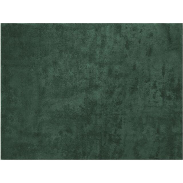Rug Zonelle Short Pile and Ultra-Soft Carpet in Rectangular or Round Design Green green 1