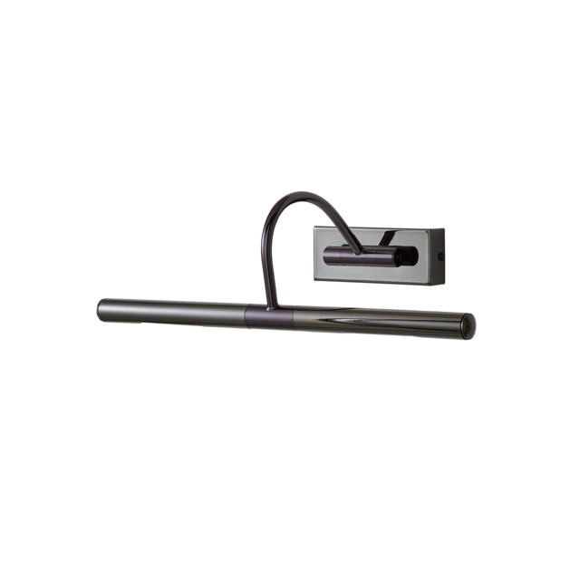 ValueLights Capri Adjustable Black Chrome Picture Wall Light Black