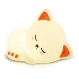 Groov-e GVLT01CA Rechargeable Colour Changing LED Night Light - Sophie Kitten