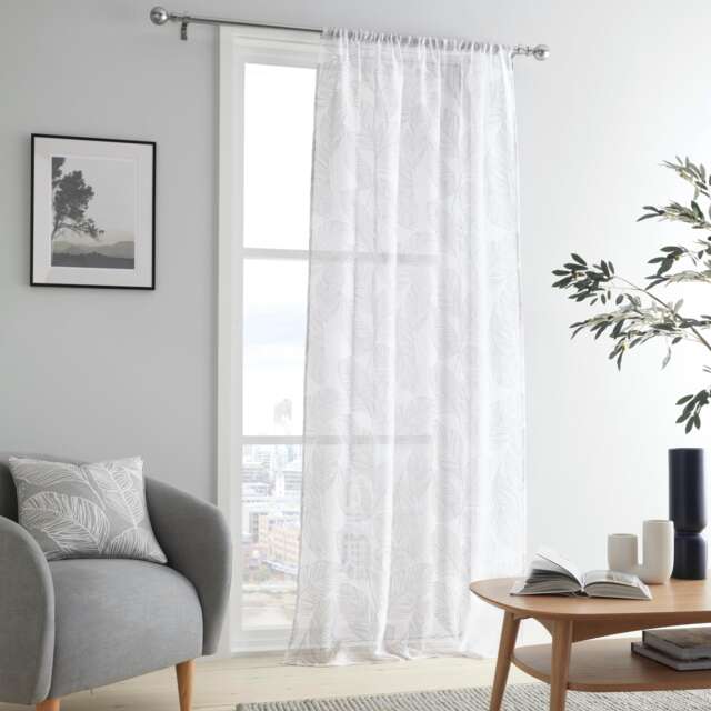 Fusion Matteo Voile Panel Grey