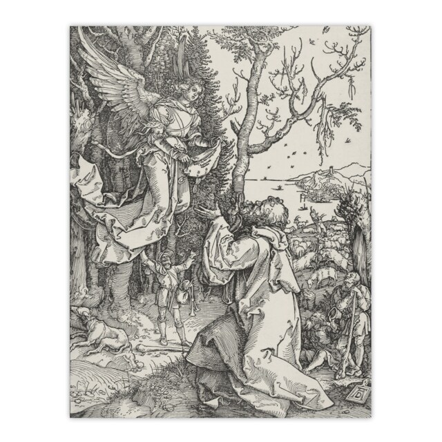 "Joachim and the Angel Albrecht Durer Huge Wall Art Poster Print 24X32"""