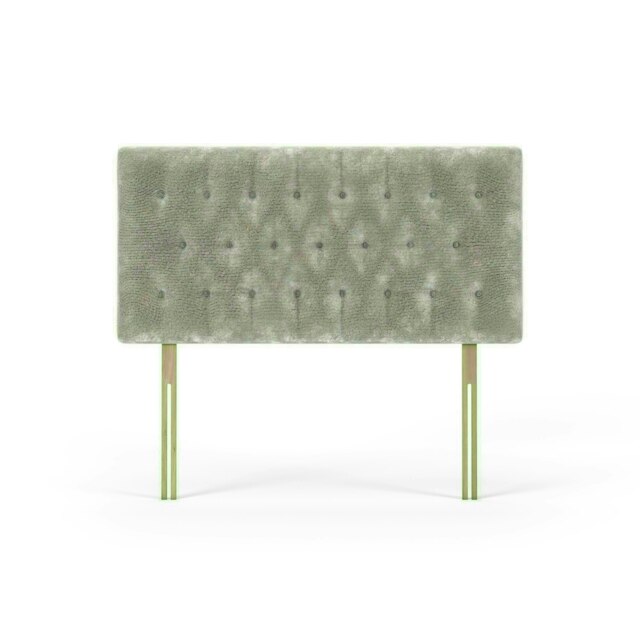 Lona Silver Chenille Headboard Super King Multi