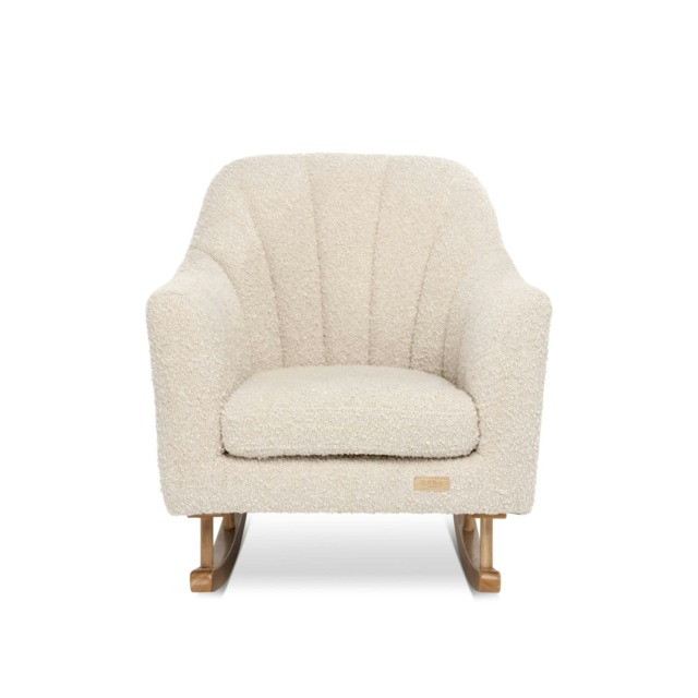 Tutti Bambini Jonah Mini Me Children's Rocking Chair - Boucle Mushroom Cream