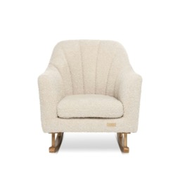 Tutti Bambini Jonah Mini Me Children's Rocking Chair - Boucle Mushroom Cream