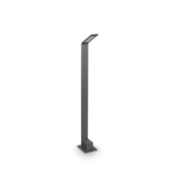 Agos LED Outdoor Tall Bollards Anthracite IP54, 3000K