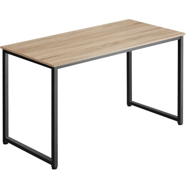 Desk Flint - writing, study, computer office table Brown industrial wood light, oak Sonoma 59 x 140 x 76,50 cm 1