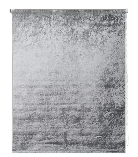 120cm Grey Crushed Velvet Roller Blinds Grey Grey