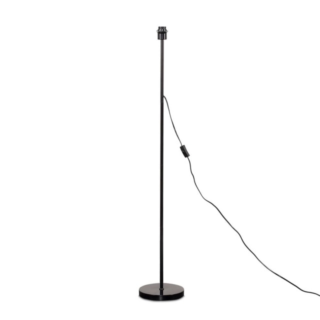 ValueLights Charlie Black Floor Lamp Base Only