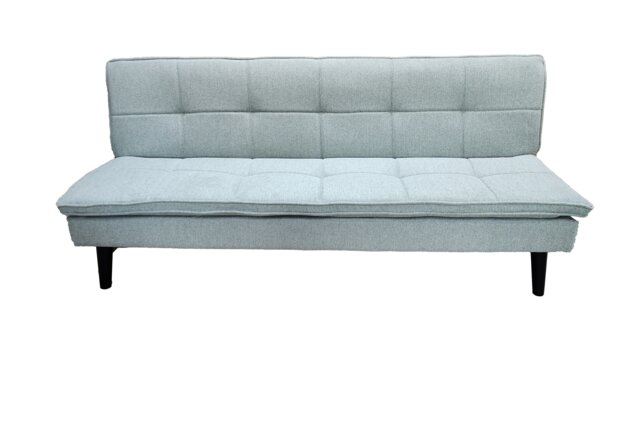 The Fermo 2 Seater Sofa Bed in Grey, Silver or Navy Silver One Size