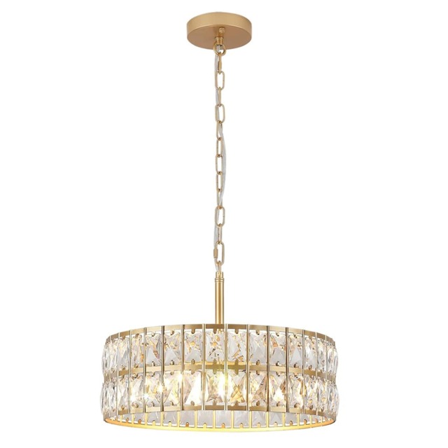 Luxury Pendant Light Adjustable Pendant Lamp Gold