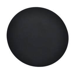 Modern Circular Halo LED Wall Lighting Fitting in Matte Sand Black
