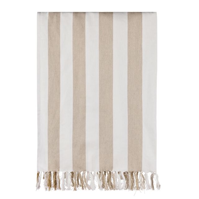 Vinga Ornos Hammam Cotton Towel White Beige/White One size 1