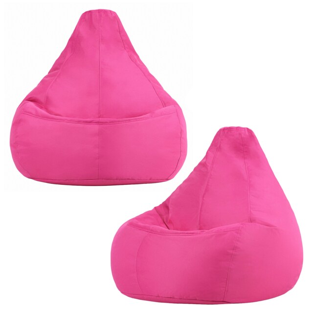 Dalton Medium Beanbag Corduroy Pink Set of 2