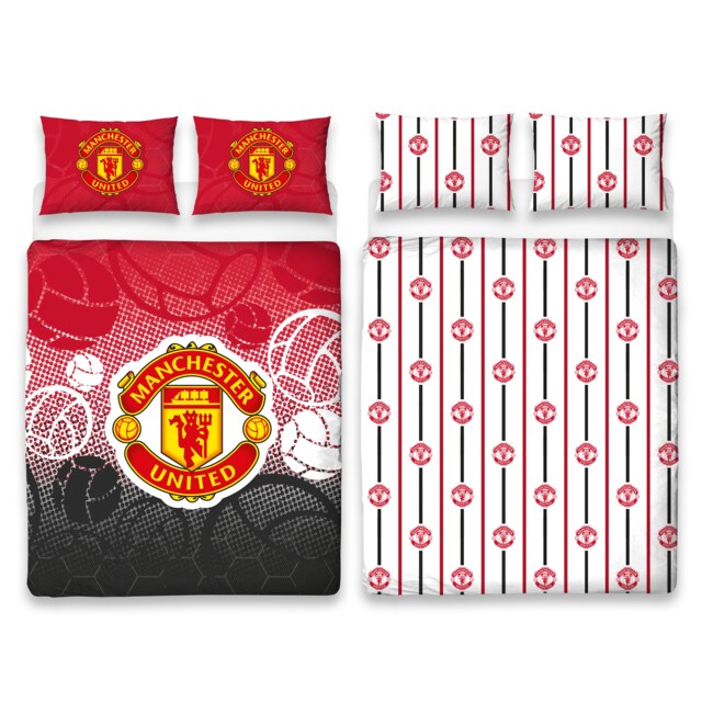 Manchester United FC Crest Double Duvet Cover