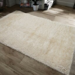 Home Republic Majestic Shaggy Rug - 160 x 230 Cream