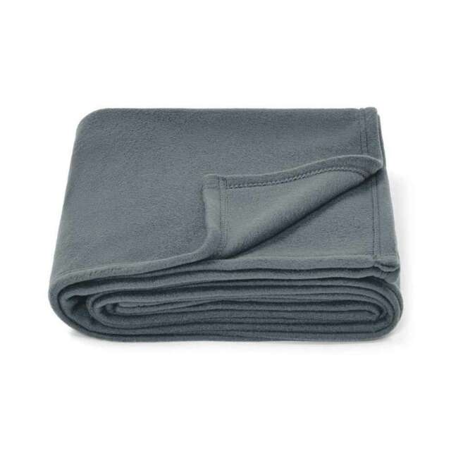 Brand Lab Polar Fleece Blanket - Charcoal - One Size