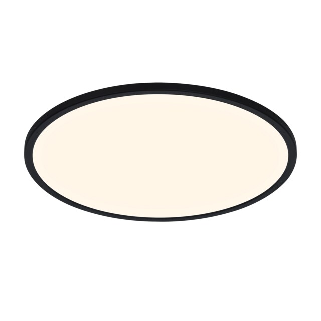 Nordlux Ojasmart Indoor Ceiling Light Black Plastic Intergrated LED Smart - Mains Powered, IP20