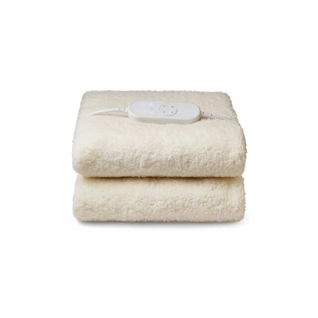 MORPHY RICHARDS EVERCOSY SINGLE PREMIUM TEDDY FLEECE HEATED ELECTRIC UNDER BLANKET- PO