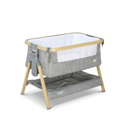 Tutti Bambini CoZee Mini Me Play Crib - Oak/Charcoal