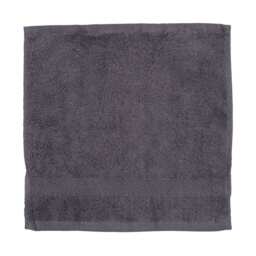 Towel City Luxury Face Towel - Steel Grey - One Size