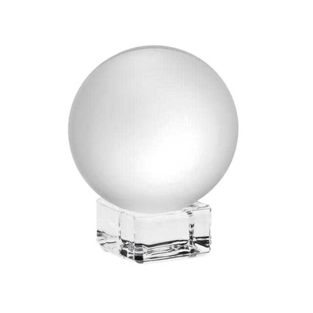 MidOcean Glassward Glass Round Ornament Clear Transparent One Size 1