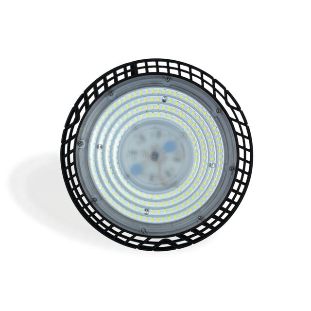 100W UFO LED High Bay Light 4000K Daylight Super Bright IP65 Waterproof for Garage, Warehouse, Basements, High Shed Factory, Workshop, Logistics Center, Exhibition Hall, Stadium, Mine, Highway Toll station, Supermarket
