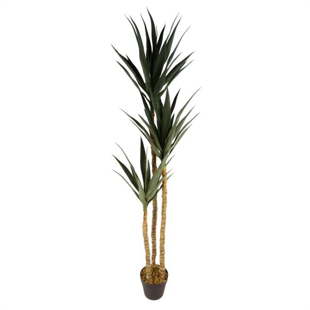 Artificial Tree Yukka Tropical House Plant 170cm Tall XXL Yukka Botanik Green 5ft