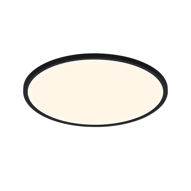 Nordlux Oja Indoor Ceiling Light Black Plastic Intergrated LED 25,000hrs - Mains Powered, IP54