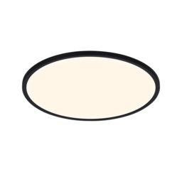 Nordlux Oja Indoor Ceiling Light Black Plastic Intergrated LED 25,000hrs - Mains Powered, IP54