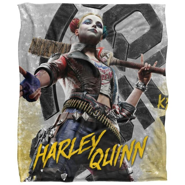 Suicide Squad Harley Quinn Blanket - Multicoloured - One Size