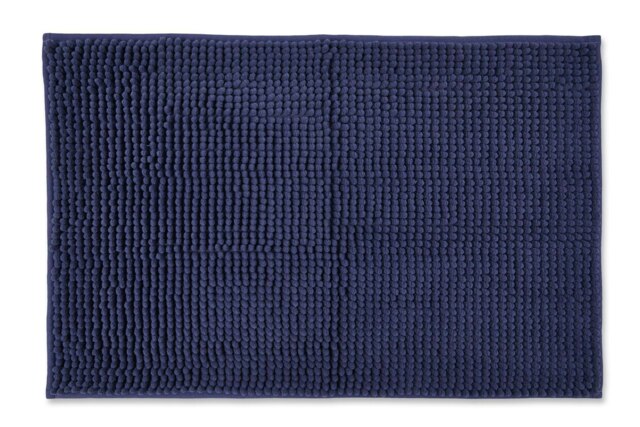 Noodle Shower Mat Navy 40x60cm