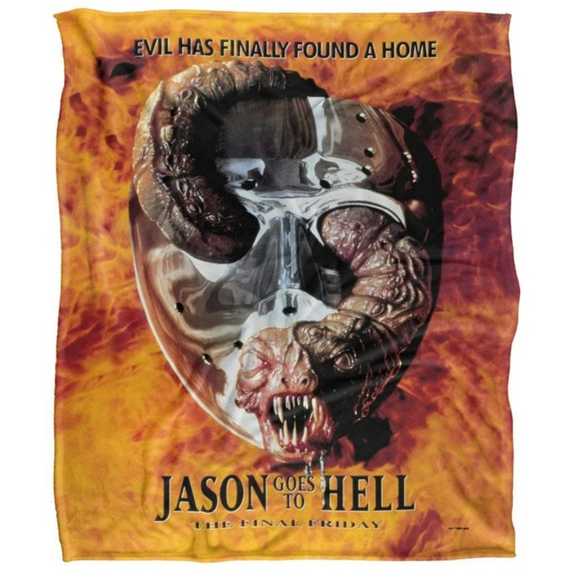 Friday The 13th Jason Goes To Hell Poster Blanket - Multicoloured - One Size