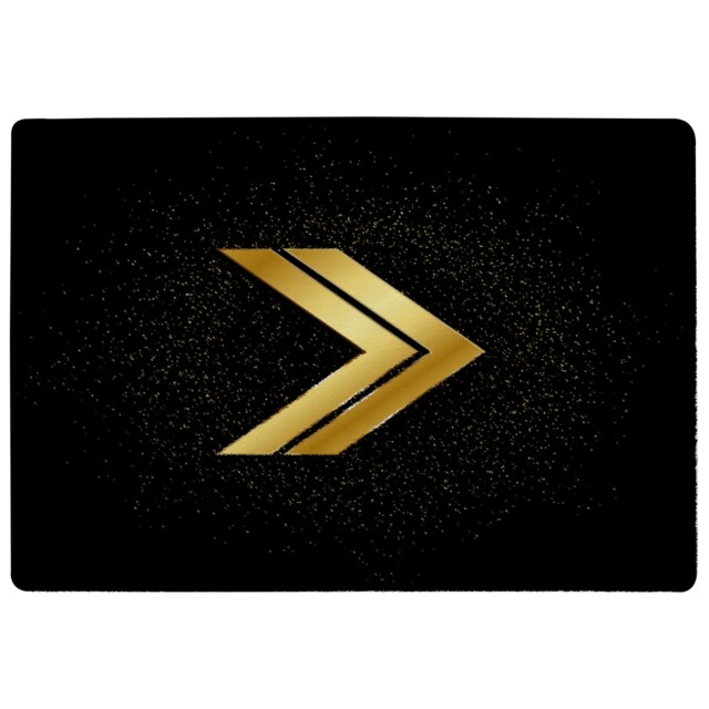 Arrow Gold Rug Multi