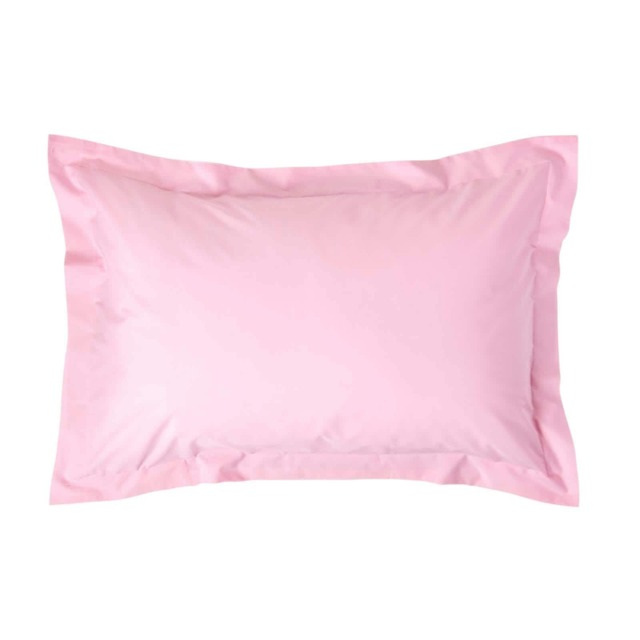 Homescapes Pink Egyptian Cotton Oxford Pillowcase 200 TC - Standard Size