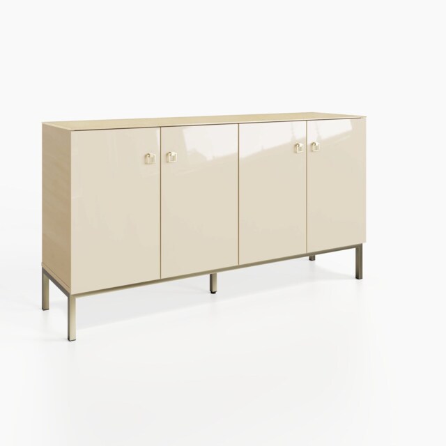 Frank Olsen Furniture Lyra sideboard in Alabaster White White Alabaster White 1