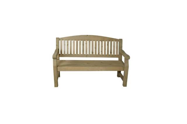 Forest Garden Harvington Wooden Garden 5ft Bench