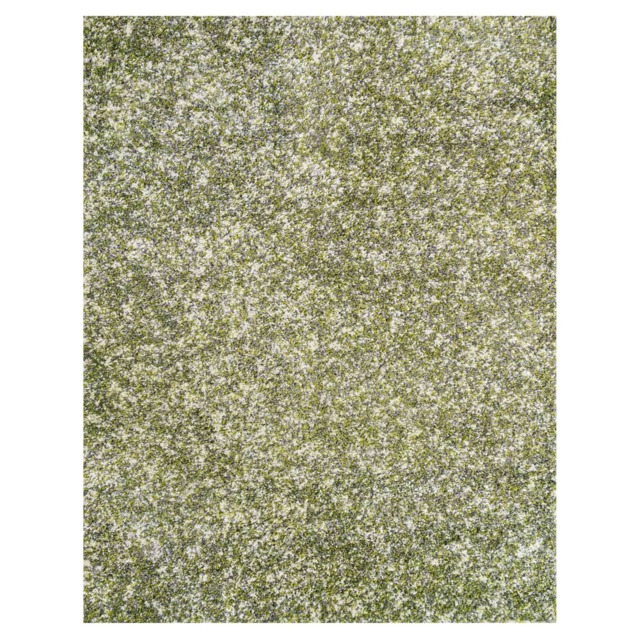 Soft Patterned Shaggy Rug Living Room Bedroom Hallway Durable Modern 120cm x 170cm Green Green 120cm x 170cm