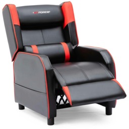 Ranger X Faux Leather Recliner Armchair Sofa Cinema Gaming Chair (Red)