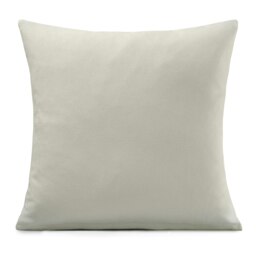 Plain Chenille Velvet 45cm x 45cm Cream Cushion Set of 4 Cream 45cm x 45cm x 10cm 4