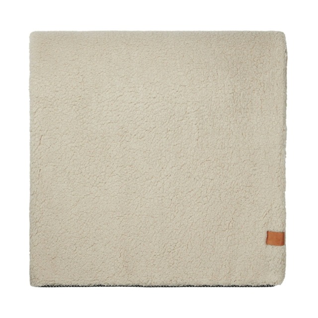 Vinga Maine Pile Double Layer Blanket - Brown - One Size