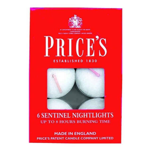 Prices Sentinel Nightlights 8hr 6pk - One Colour - One Size