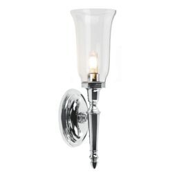 Dryden 1 Light Bathroom Wall Light Polished Chrome IP44, G9