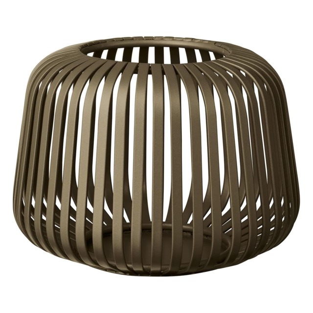 Blomus Lito Lantern Candle Holder XS - Burned Metal