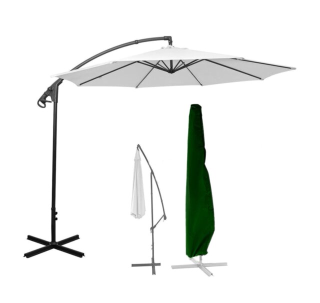 Groundlevel Garden Parasol Protective Cover Umbrella Outdoor Patio Heavy Duty
